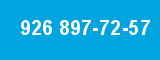 926 897-72-57 926 897-72-57